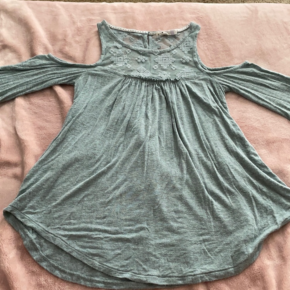 Blue Cute Top